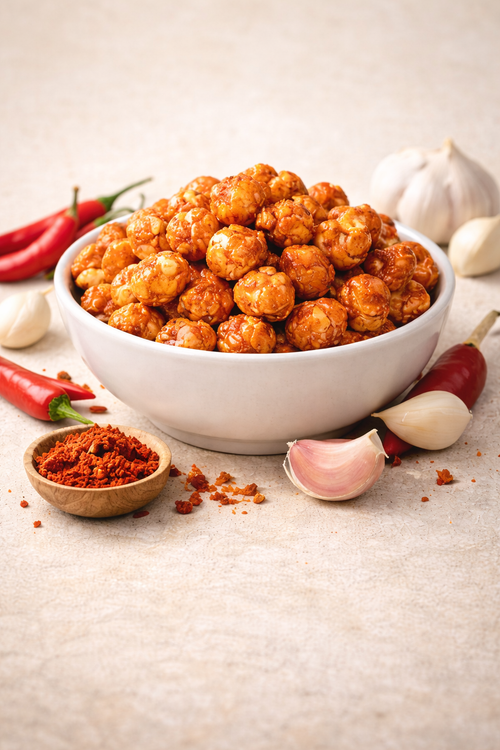 Chilli and Garlic Makhana