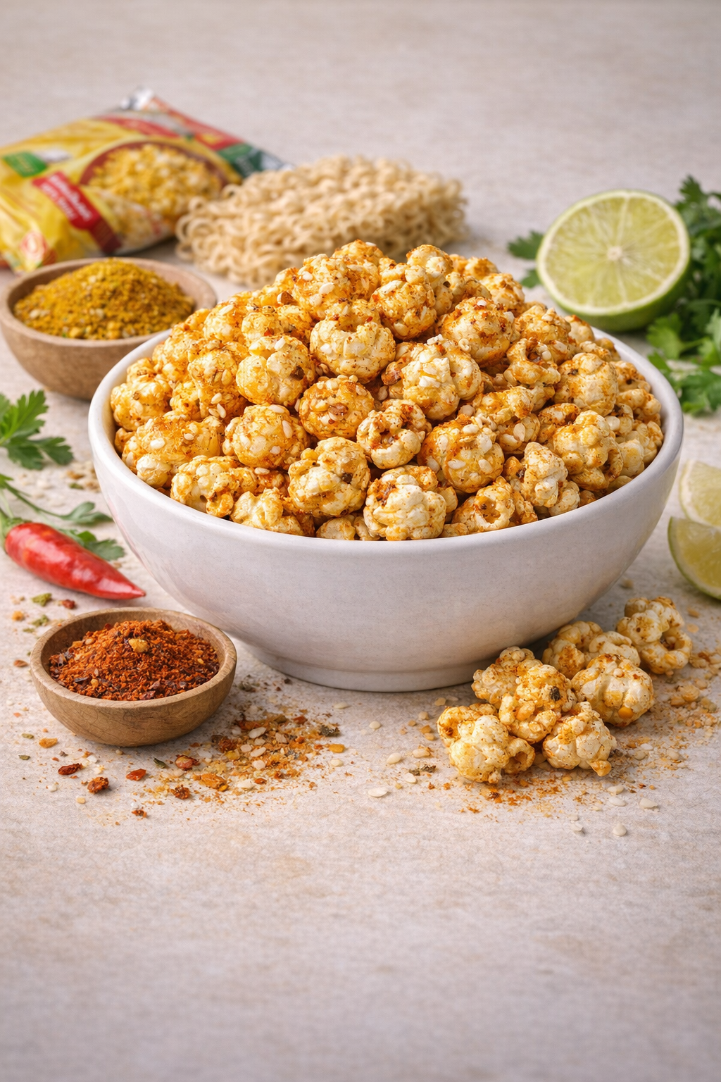 Peri Peri Masala Popcorn