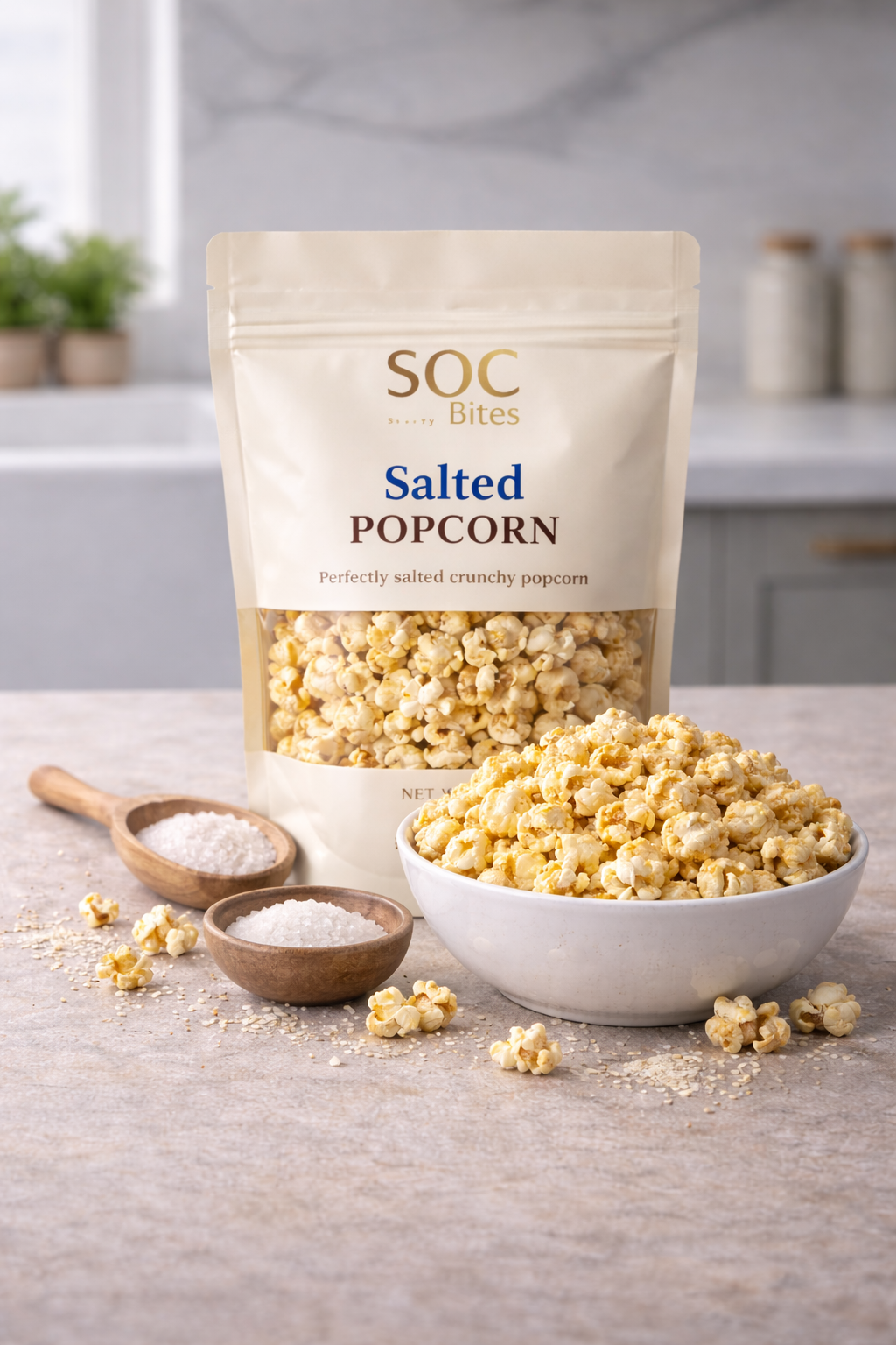 Classic Salted Popcorn